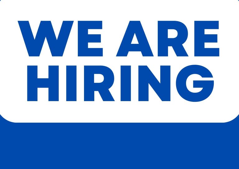 We are hiring
